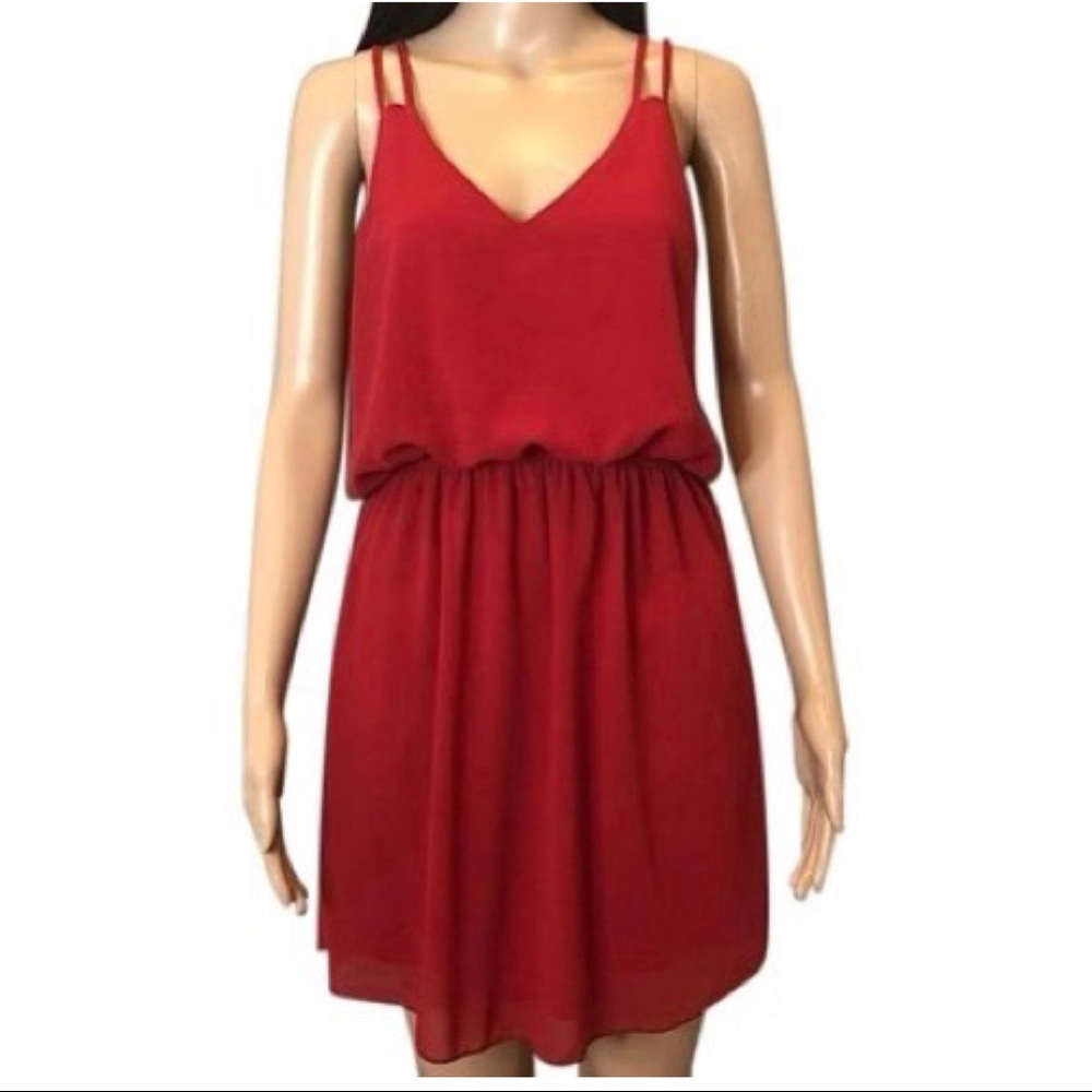 Tobi Red Tank Dress